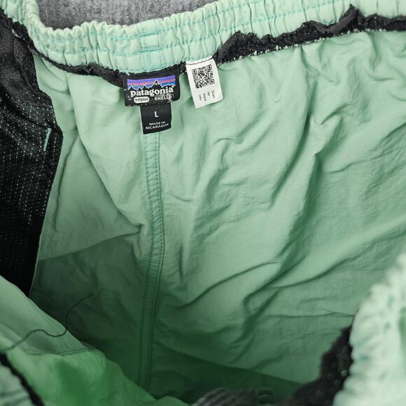 Patagonia Shorts Mens Large Green NetPlus Shells Outdoors Baggies Swim Hiking - Picture 5 of 6